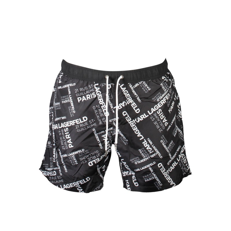 KARL LAGERFELD BEACHWEAR COSTUME PARTE SOTTO UOMO NERO KARL LAGERFELD BEACHWEAR COSTUME PARTE SOTTO UOMO NERO