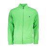 U.S. GRAND POLO FELPA CON ZIP UOMO VERDE
