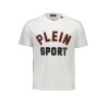 PLEIN SPORT T-SHIRT MANICHE CORTE UOMO BIANCO