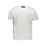 PLEIN SPORT T-SHIRT MANICHE CORTE UOMO BIANCO