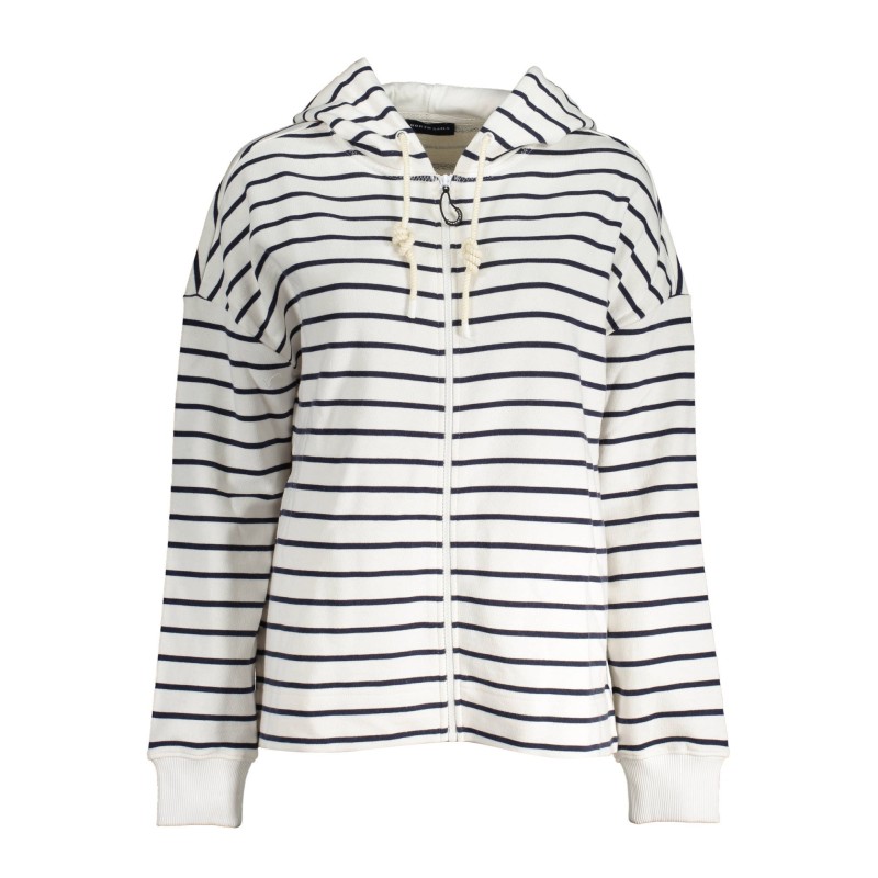 NORTH SAILS FELPA CON ZIP DONNA BIANCO NORTH SAILS FELPA CON ZIP DONNA BIANCO