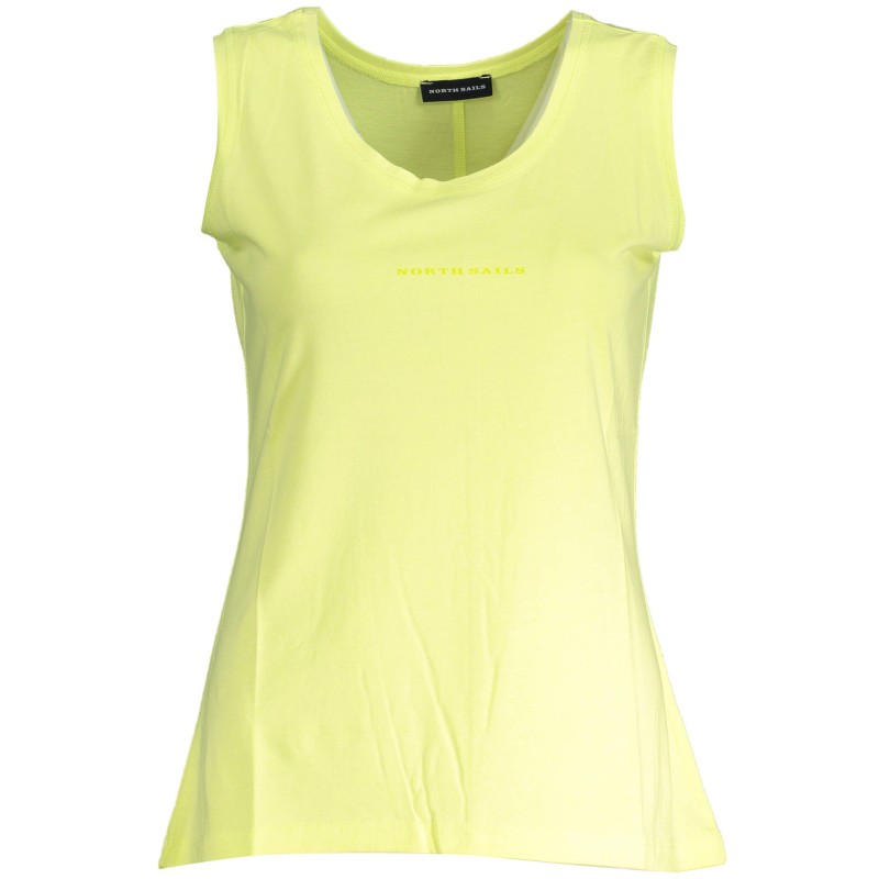 NORTH SAILS CANOTTA DONNA GIALLO NORTH SAILS CANOTTA DONNA GIALLO