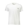 GUESS JEANS T-SHIRT MANICHE CORTE UOMO BIANCO