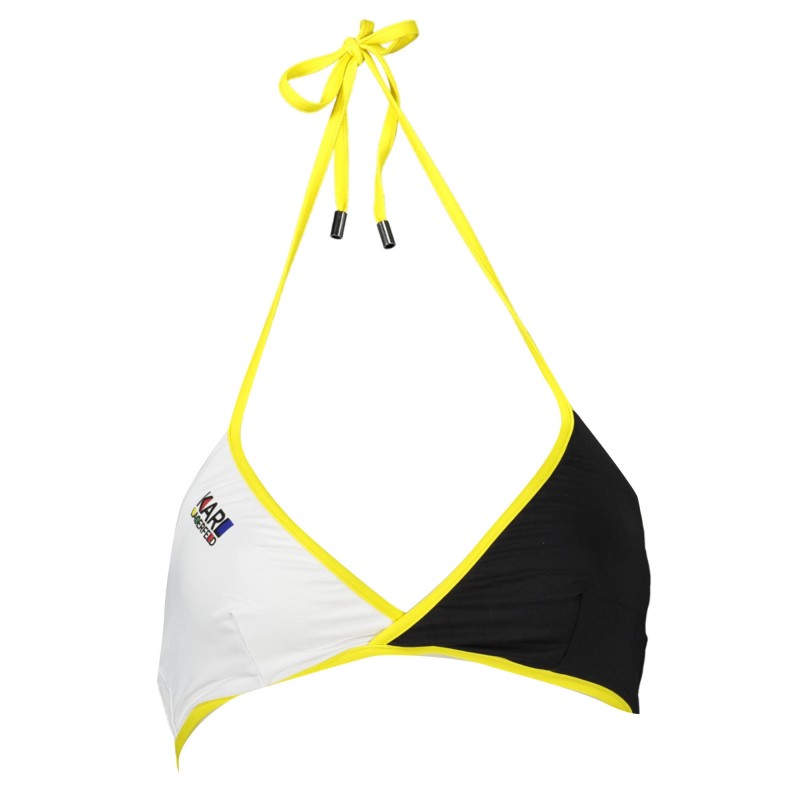 KARL LAGERFELD BEACHWEAR COSTUME PARTE SOPRA DONNA NERO KARL LAGERFELD BEACHWEAR COSTUME PARTE SOPRA DONNA NERO