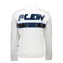 PLEIN SPORT FELPA CON ZIP UOMO BIANCO