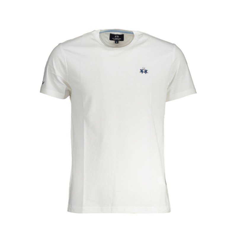 LA MARTINA T-SHIRT MANICHE CORTE UOMO BIANCO LA MARTINA T-SHIRT MANICHE CORTE UOMO BIANCO