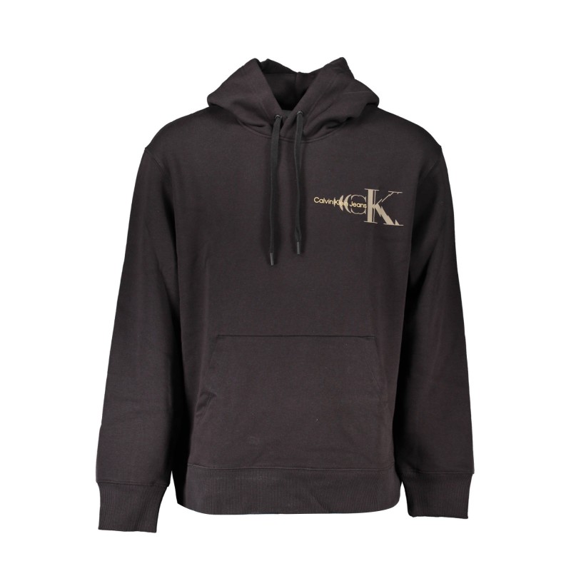 CALVIN KLEIN FELPA SENZA ZIP UOMO NERO CALVIN KLEIN FELPA SENZA ZIP UOMO NERO