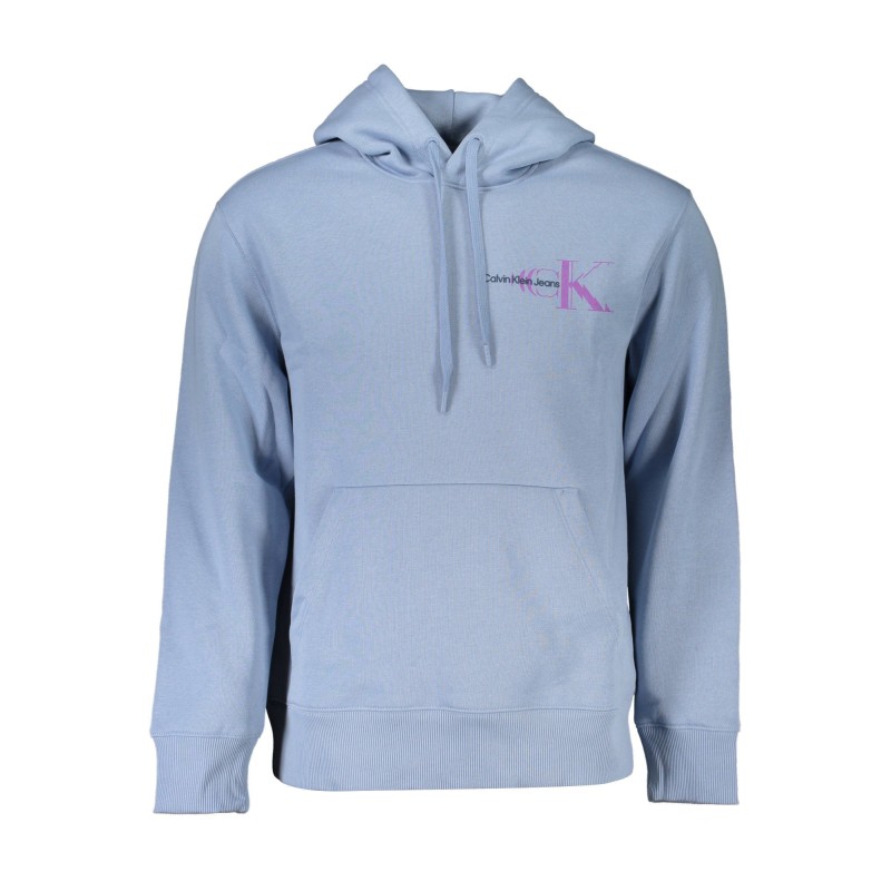 CALVIN KLEIN FELPA SENZA ZIP UOMO AZZURRO CALVIN KLEIN FELPA SENZA ZIP UOMO AZZURRO