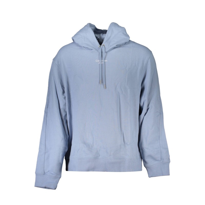 CALVIN KLEIN FELPA SENZA ZIP UOMO AZZURRO CALVIN KLEIN FELPA SENZA ZIP UOMO AZZURRO