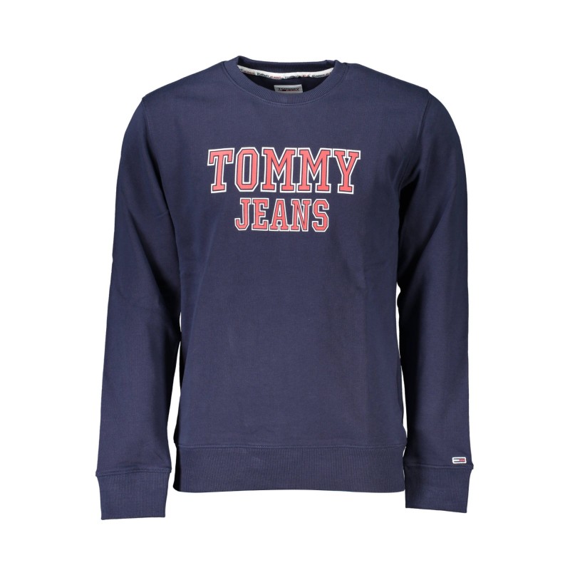 TOMMY HILFIGER FELPA SENZA ZIP UOMO BLU TOMMY HILFIGER FELPA SENZA ZIP UOMO BLU