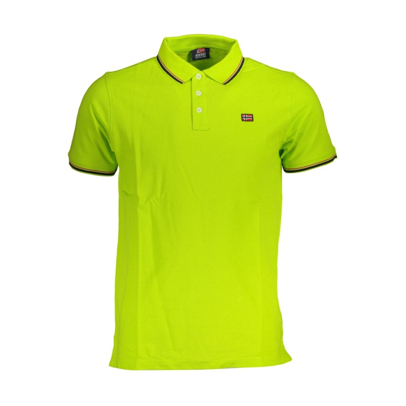 NORWAY 1963 POLO MANICHE CORTE UOMO GIALLO NORWAY 1963 POLO MANICHE CORTE UOMO GIALLO