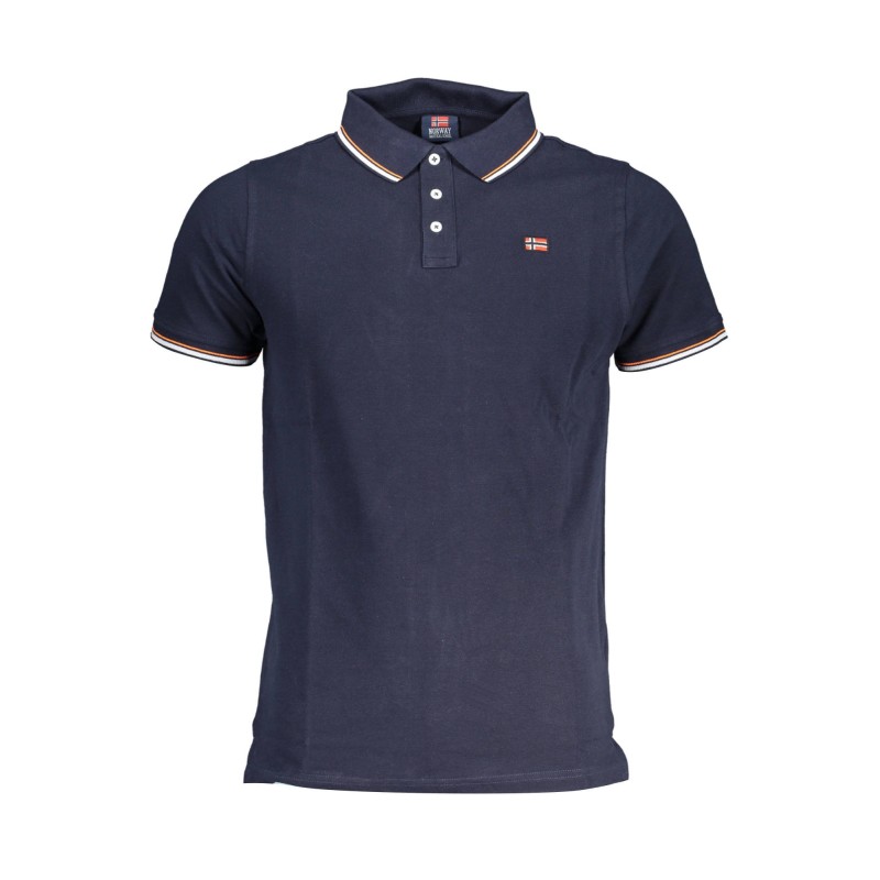 NORWAY 1963 POLO MANICHE CORTE UOMO BLU NORWAY 1963 POLO MANICHE CORTE UOMO BLU