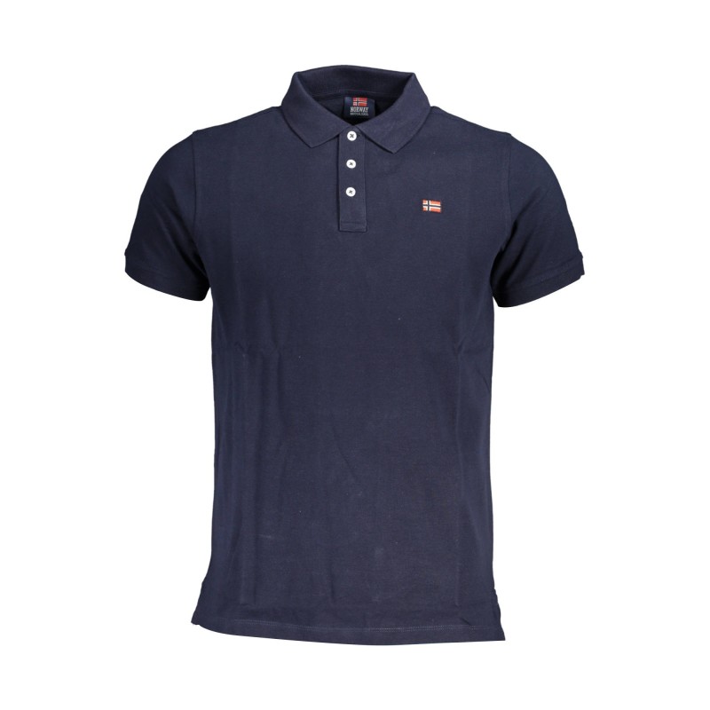 NORWAY 1963 POLO MANICHE CORTE UOMO BLU NORWAY 1963 POLO MANICHE CORTE UOMO BLU