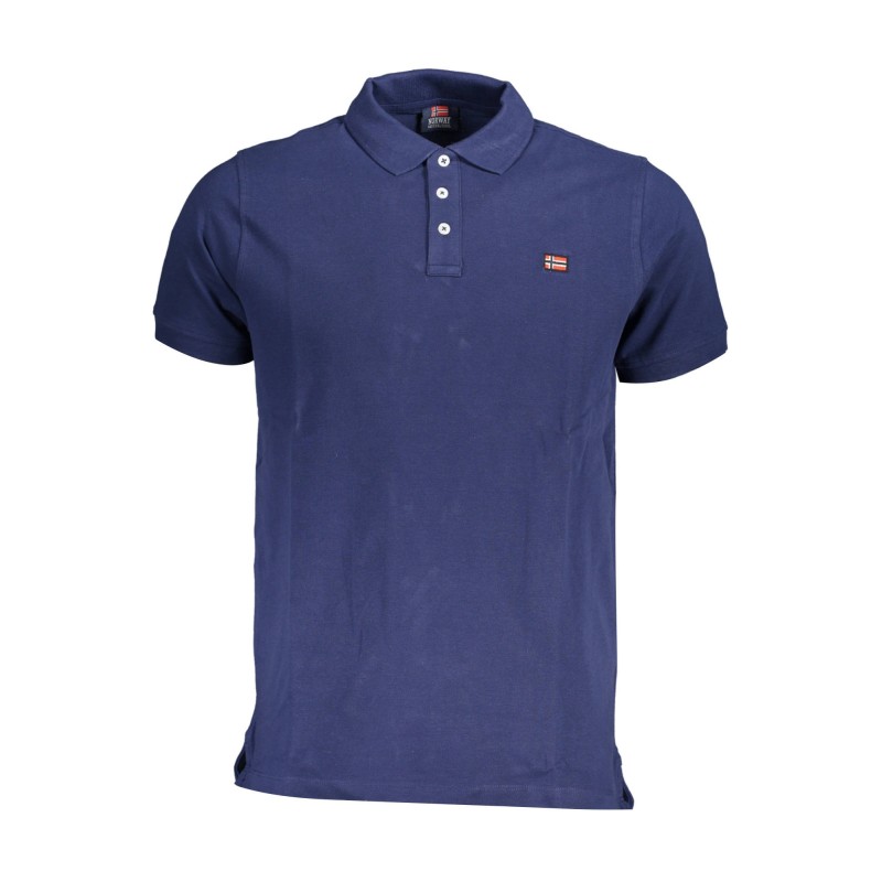 NORWAY 1963 POLO MANICHE CORTE UOMO BLU NORWAY 1963 POLO MANICHE CORTE UOMO BLU