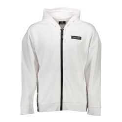 PLEIN SPORT FELPA CON ZIP UOMO BIANCO