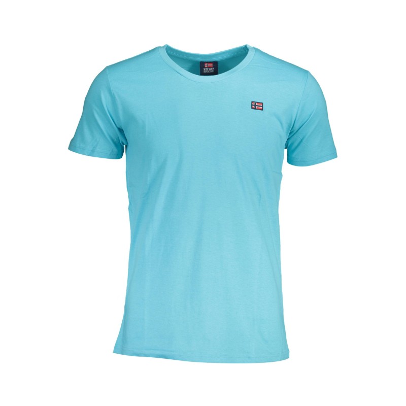 NORWAY 1963 T-SHIRT MANICHE CORTE UOMO AZZURRO NORWAY 1963 T-SHIRT MANICHE CORTE UOMO AZZURRO