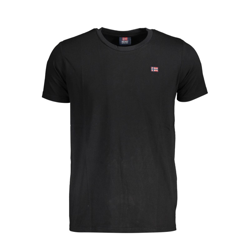NORWAY 1963 T-SHIRT MANICHE CORTE UOMO NERO NORWAY 1963 T-SHIRT MANICHE CORTE UOMO NERO