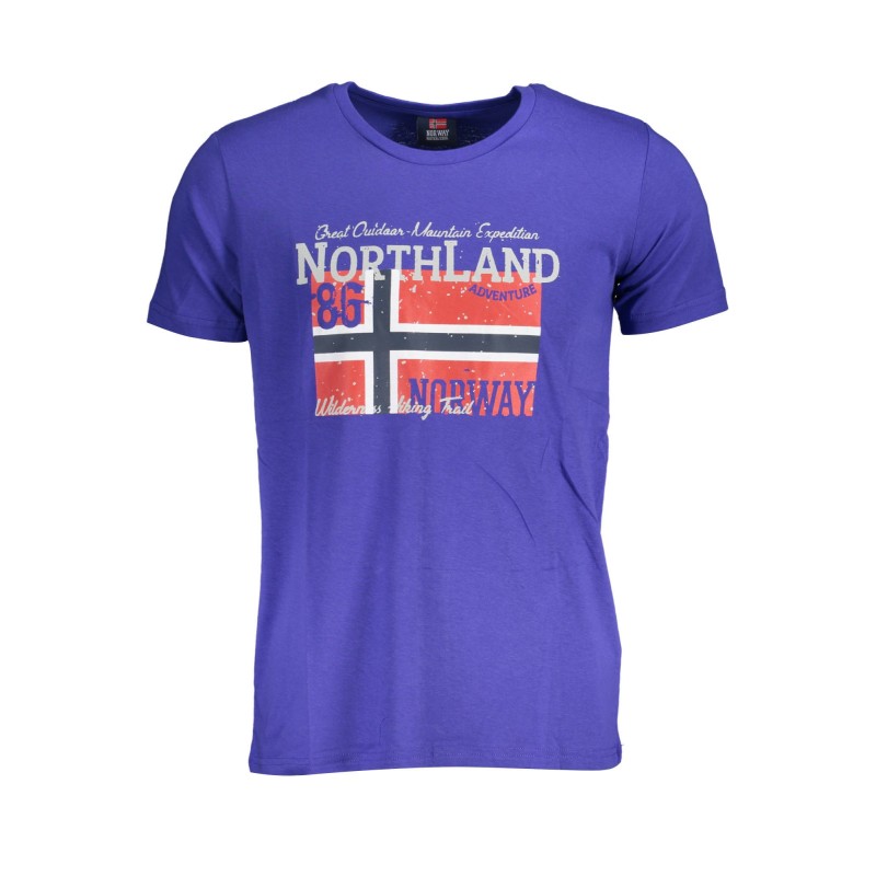 NORWAY 1963 T-SHIRT MANICHE CORTE UOMO BLU NORWAY 1963 T-SHIRT MANICHE CORTE UOMO BLU