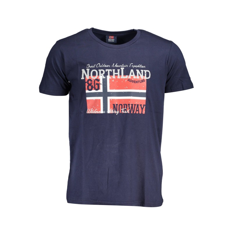 NORWAY 1963 T-SHIRT MANICHE CORTE UOMO BLU NORWAY 1963 T-SHIRT MANICHE CORTE UOMO BLU