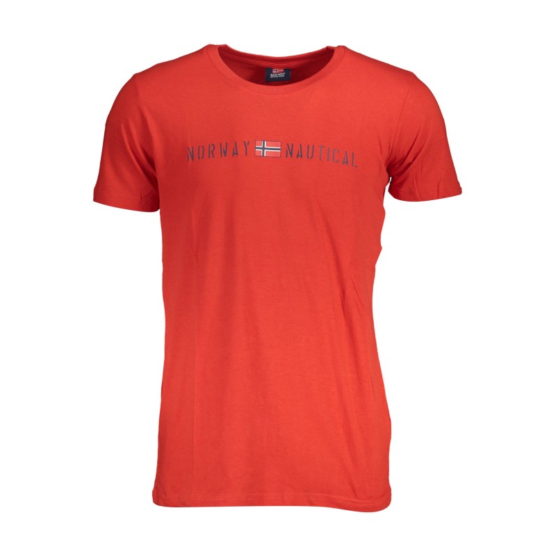 NORWAY 1963 T-SHIRT MANICHE CORTE UOMO ROSSO NORWAY 1963 T-SHIRT MANICHE CORTE UOMO ROSSO