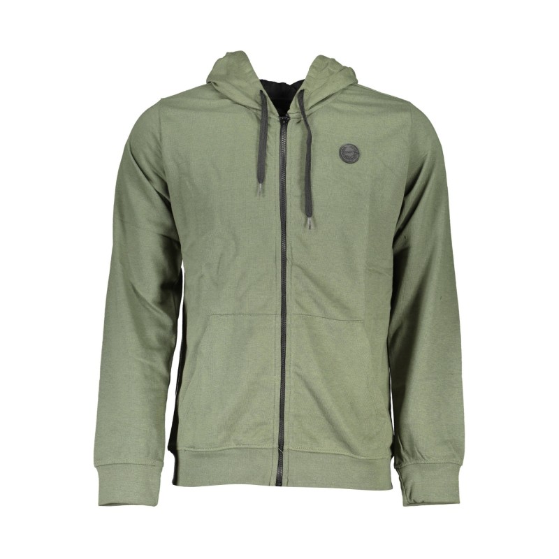 GIAN MARCO VENTURI FELPA CON ZIP UOMO VERDE GIAN MARCO VENTURI FELPA CON ZIP UOMO VERDE