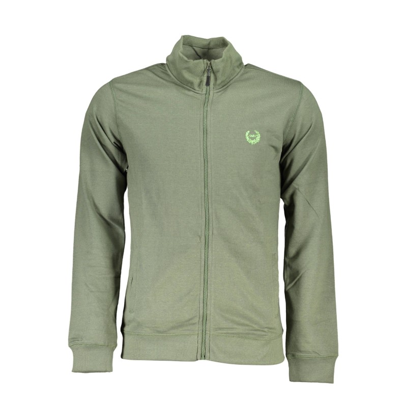 GIAN MARCO VENTURI FELPA CON ZIP UOMO VERDE GIAN MARCO VENTURI FELPA CON ZIP UOMO VERDE