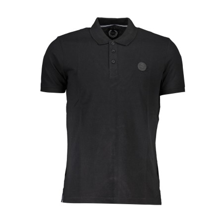 GIAN MARCO VENTURI POLO MANICHE CORTE UOMO NERO