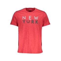 GIAN MARCO VENTURI T-SHIRT MANICHE CORTE UOMO ROSSO