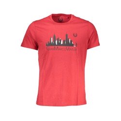 GIAN MARCO VENTURI T-SHIRT MANICHE CORTE UOMO ROSSO