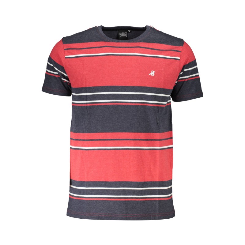 U.S. GRAND POLO T-SHIRT MANICHE CORTE UOMO ROSSO U.S. GRAND POLO T-SHIRT MANICHE CORTE UOMO ROSSO