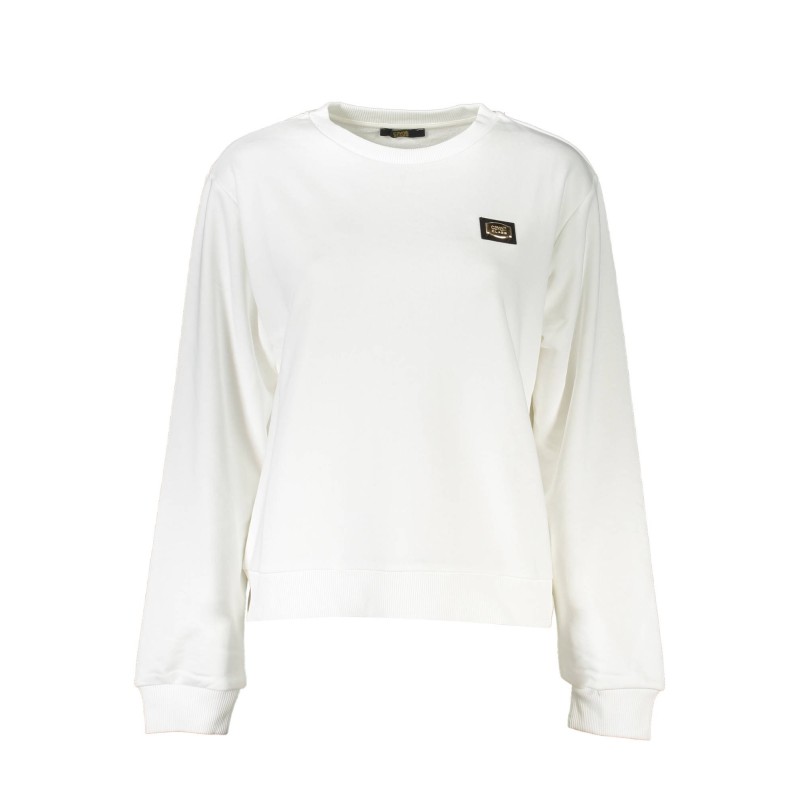 CAVALLI CLASS FELPA SENZA ZIP DONNA BIANCO CAVALLI CLASS FELPA SENZA ZIP DONNA BIANCO