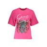 CAVALLI CLASS T-SHIRT MANICHE CORTE DONNA ROSA CAVALLI CLASS T-SHIRT MANICHE CORTE DONNA ROSA