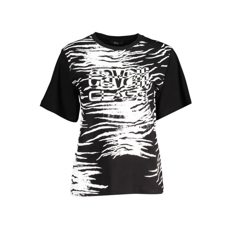 CAVALLI CLASS T-SHIRT MANICHE CORTE DONNA NERO CAVALLI CLASS T-SHIRT MANICHE CORTE DONNA NERO