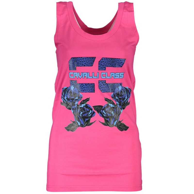 CAVALLI CLASS CANOTTA DONNA ROSA CAVALLI CLASS CANOTTA DONNA ROSA