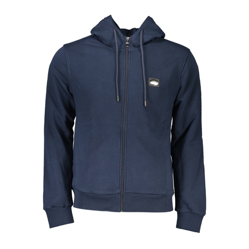 CAVALLI CLASS FELPA CON ZIP UOMO BLU CAVALLI CLASS FELPA CON ZIP UOMO BLU