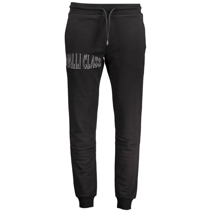 CAVALLI CLASS PANTALONE UOMO NERO CAVALLI CLASS PANTALONE UOMO NERO