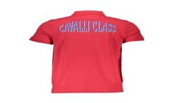 CAVALLI CLASS POLO MANICHE CORTE UOMO ROSSO