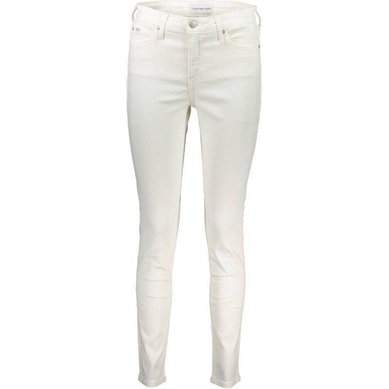 CALVIN KLEIN JEANS DENIM DONNA BIANCO CALVIN KLEIN JEANS DENIM DONNA BIANCO