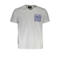 PLEIN SPORT T-SHIRT MANICHE CORTE UOMO BIANCO