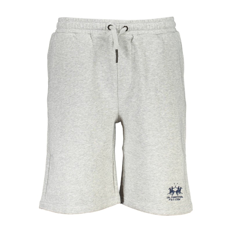 LA MARTINA PANTALONE BERMUDA UOMO GRIGIO LA MARTINA PANTALONE BERMUDA UOMO GRIGIO