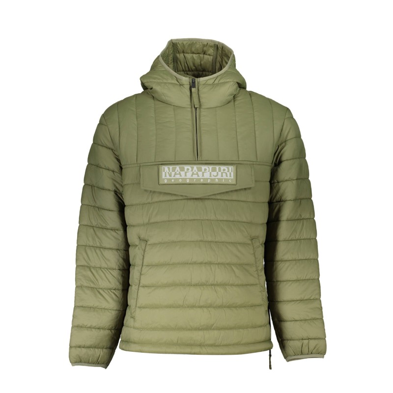 NAPAPIJRI GIUBBOTTO UOMO VERDE NAPAPIJRI GIUBBOTTO UOMO VERDE