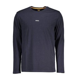 HUGO BOSS T-SHIRT MANICHE LUNGHE UOMO BLU