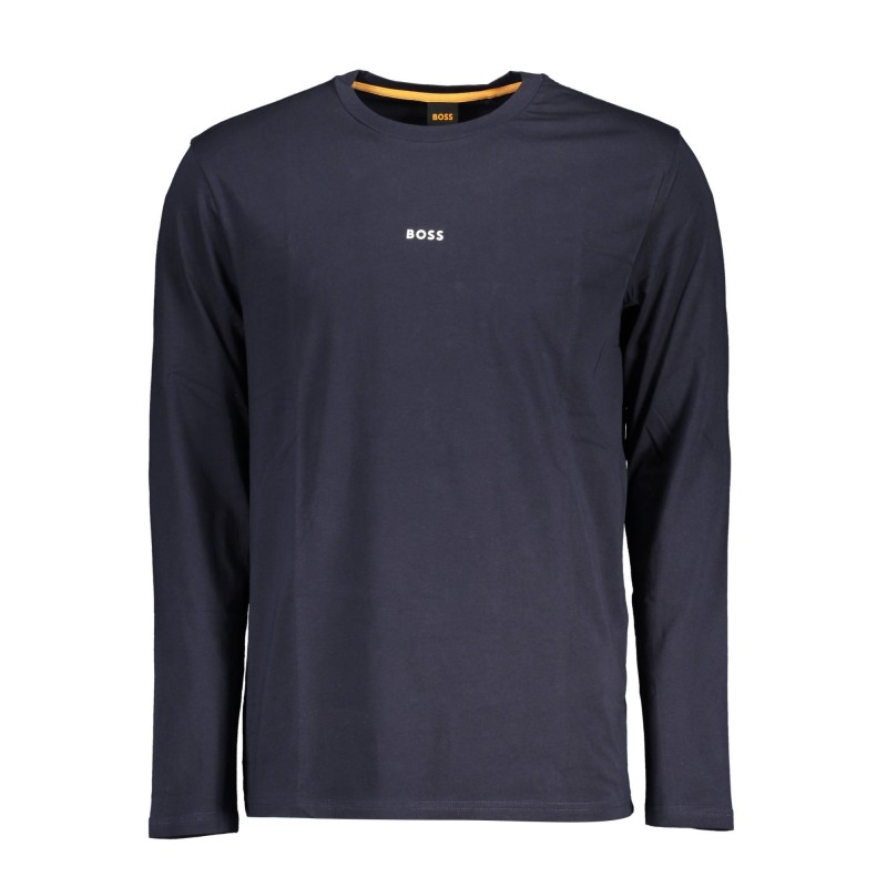 HUGO BOSS T-SHIRT MANICHE LUNGHE UOMO BLU