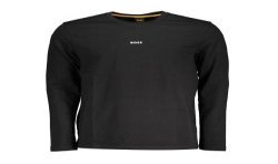 HUGO BOSS T-SHIRT MANICHE LUNGHE UOMO NERO