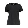 K-WAY T-SHIRT MANICHE CORTE DONNA NERO