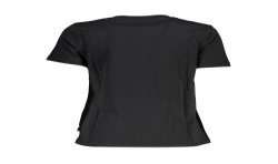 K-WAY T-SHIRT MANICHE CORTE DONNA NERO
