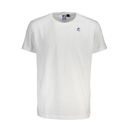 K-WAY T-SHIRT MANICHE CORTE UOMO BIANCO
