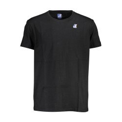 K-WAY T-SHIRT MANICHE CORTE UOMO NERO