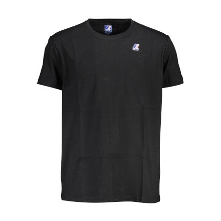 K-WAY T-SHIRT MANICHE CORTE UOMO NERO