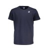 K-WAY T-SHIRT MANICHE CORTE UOMO BLU